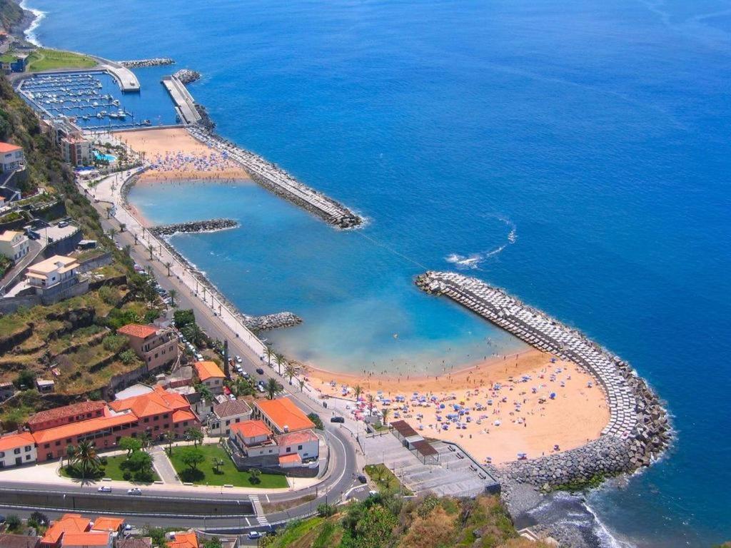 Madeira-Meerblick-Haus Estreito Da Calheta Exterior foto